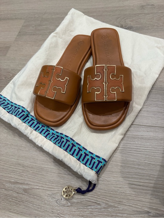 Tory Burch Shoes - Tory Burch double T sport slide  Sandals